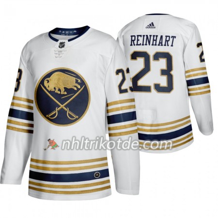 Buffalo Sabres Trikot Sam Reinhart 23 50th Anniversary Adidas 2019-2020 Weiß Authentic - Herren